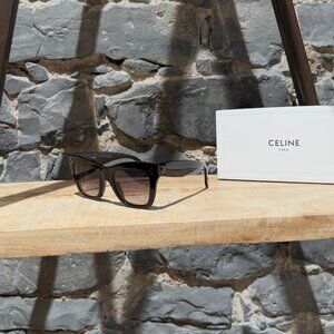 Celine CL40041N Black Gradient Cat Eye Sunglasses